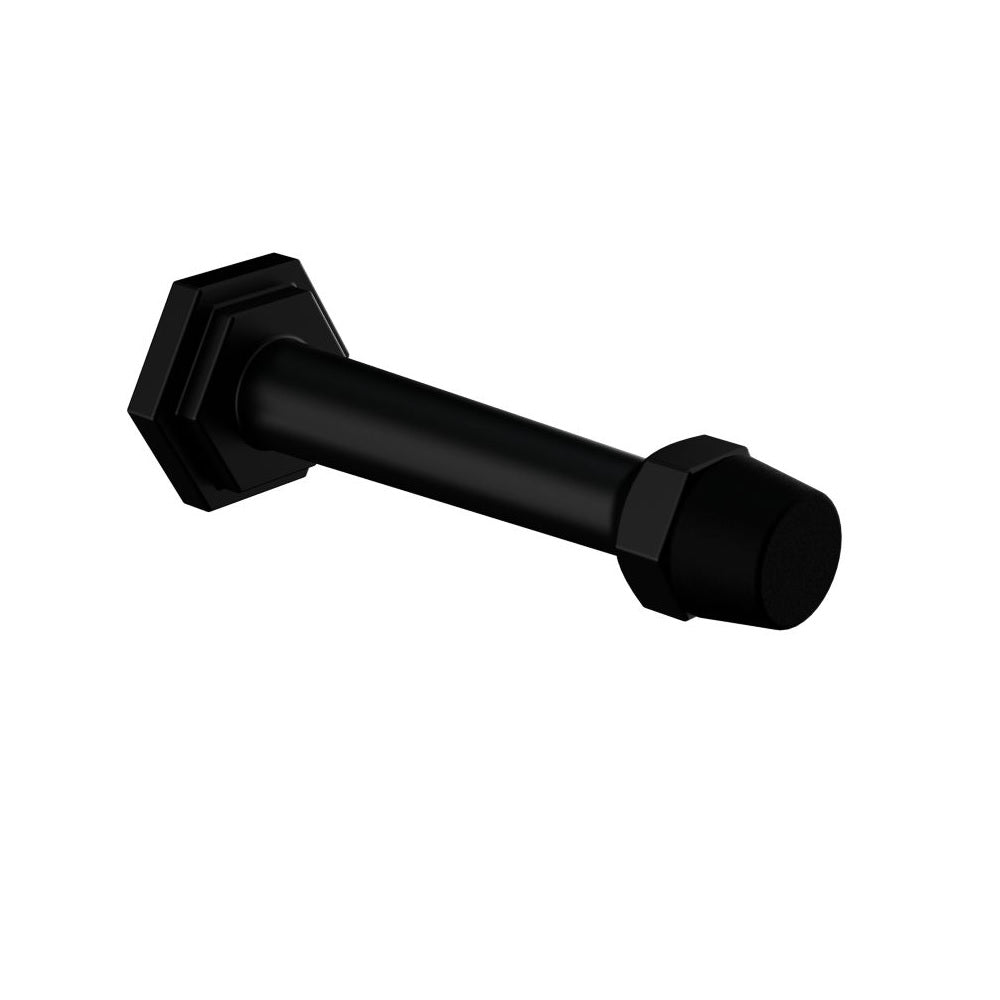 National Hardware N830-530 Powell Door Stop, Matte Black