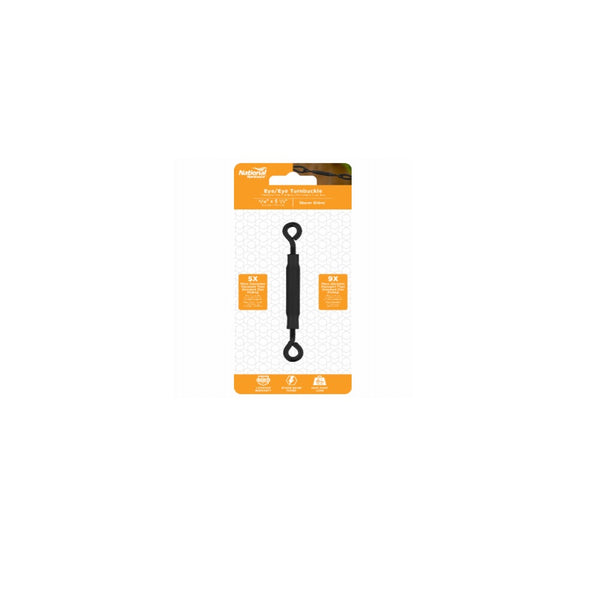 National Hardware N820-117 Eye/Eye Turnbuckle, Storm Shine