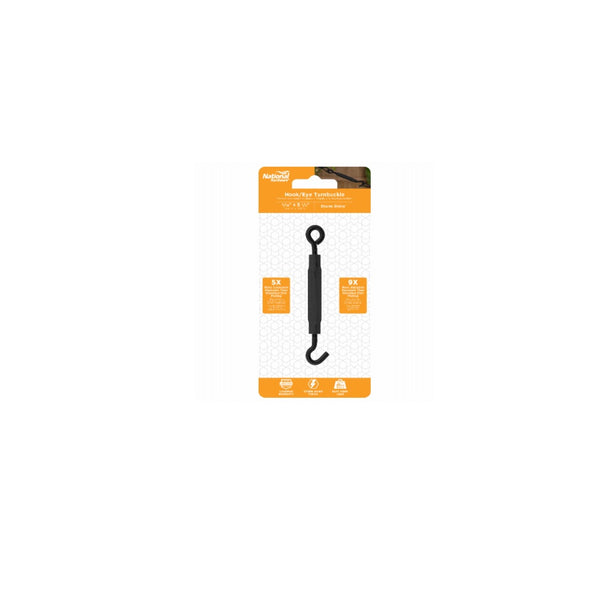 National Hardware N820-119 Hook/Eye Turnbuckle, Storm Shine