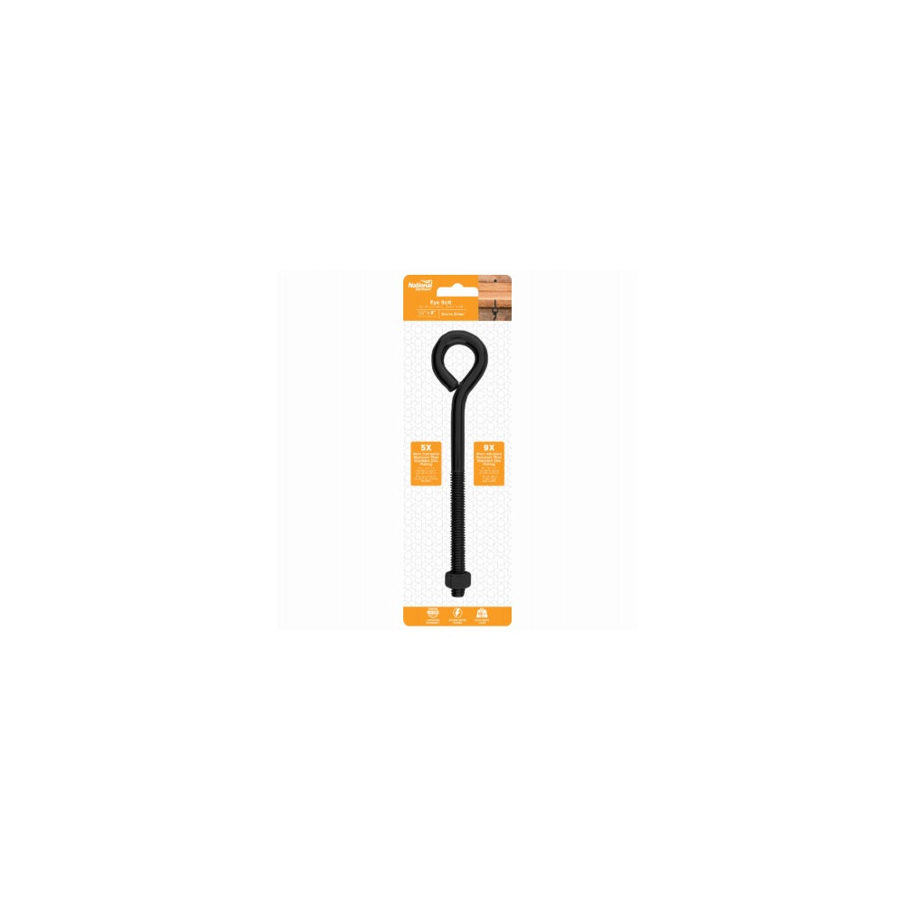 National Hardware N820-091 Eye Bolt With Nut, 1/2 Inch x 8 Inch, Steel
