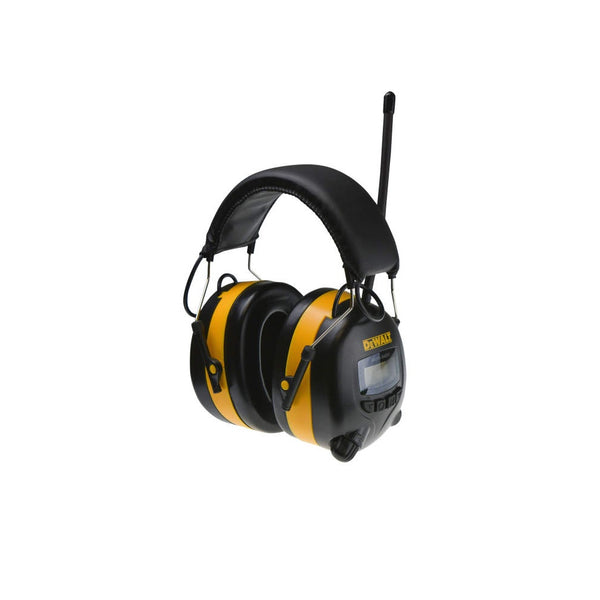 DeWalt DPG15 Digital AM/FM Hearing Protector, Yellow / Black