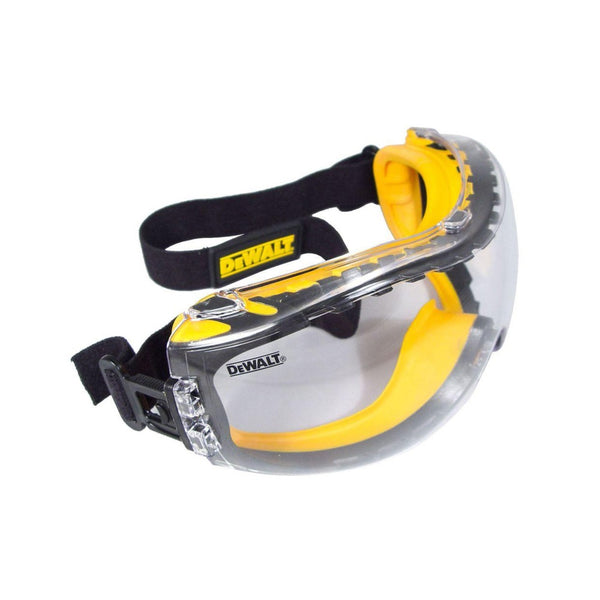 DeWalt DPG82-11C Concealer Anti-Fog Safety Goggles, Clear Lens