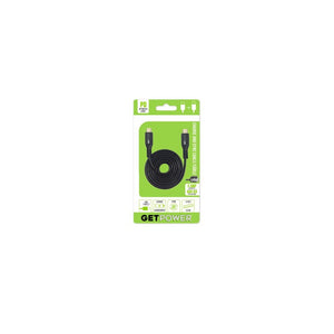 GetPower GP-USBC-USBC USB Charge/Sync Cable, Black, 3 Feet