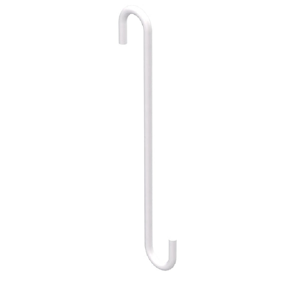 National Hardware N275-519 Modern Series Large S-Hook, White