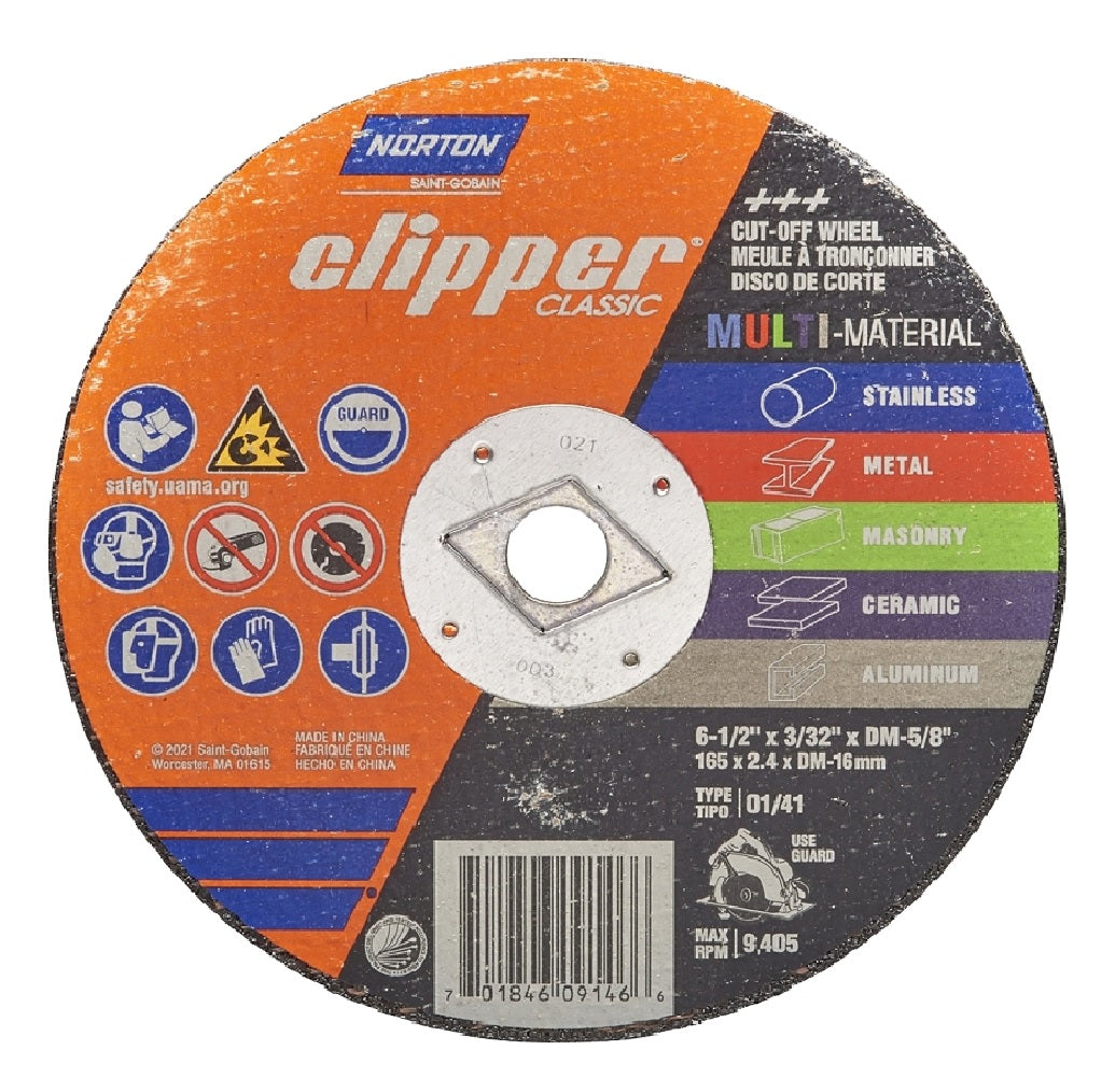 Norton 70184609146 Clipper Classic Cut-Off Wheel