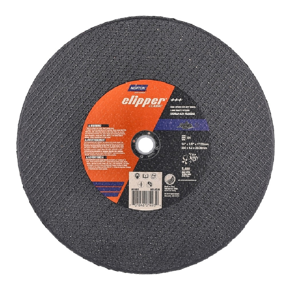 Norton 70184601493 Clipper Classic Cut-Off Wheel