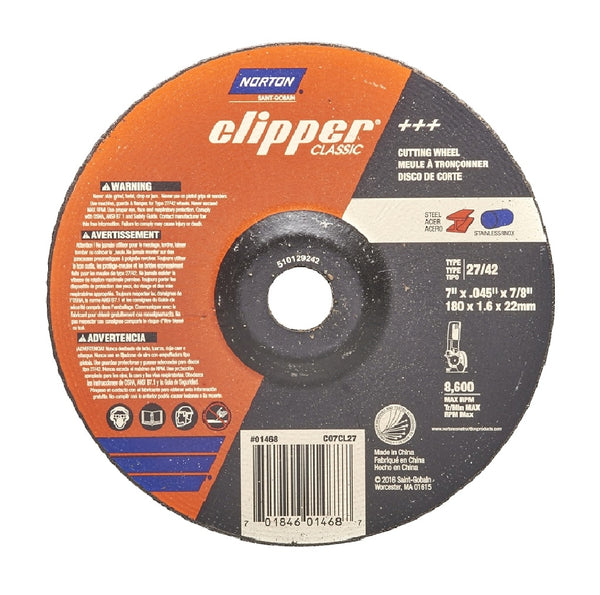 Norton 70184601468 Clipper Classic Cut-off Wheel
