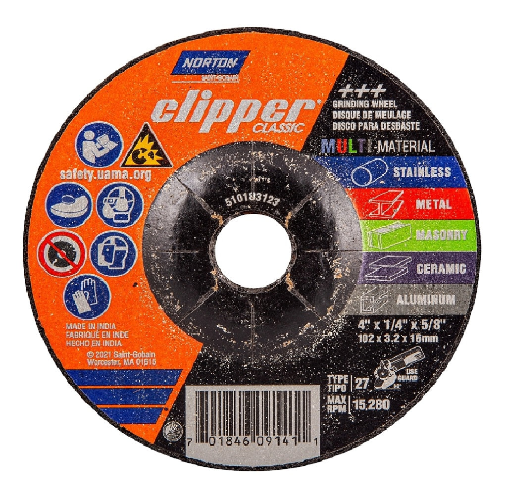 Norton 70184609141 Clipper Classic Grinding Wheel