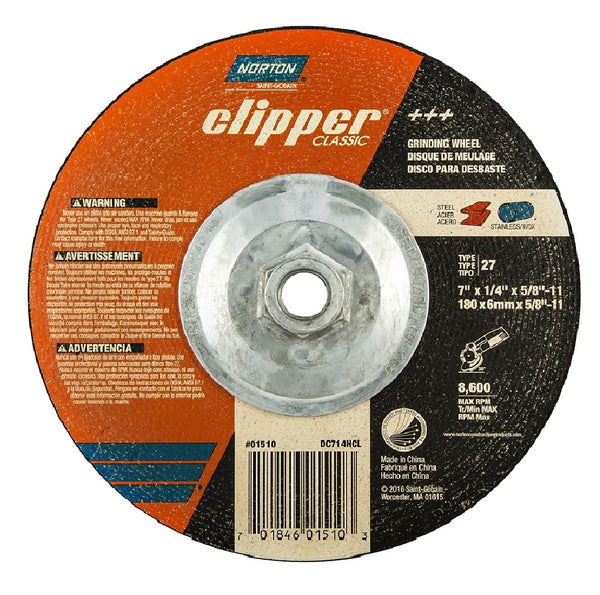 Norton 70184601510 Clipper Classic Grinding Wheel