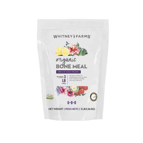 Whitney Farms 3400906 Organic All Purpose Bone Meal, 3 lb