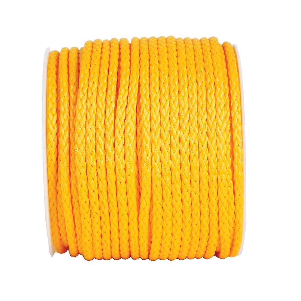 Koch 5061045 Braided Poly Rope, Yellow, 5/16 inch x 600 feet – Toolbox ...