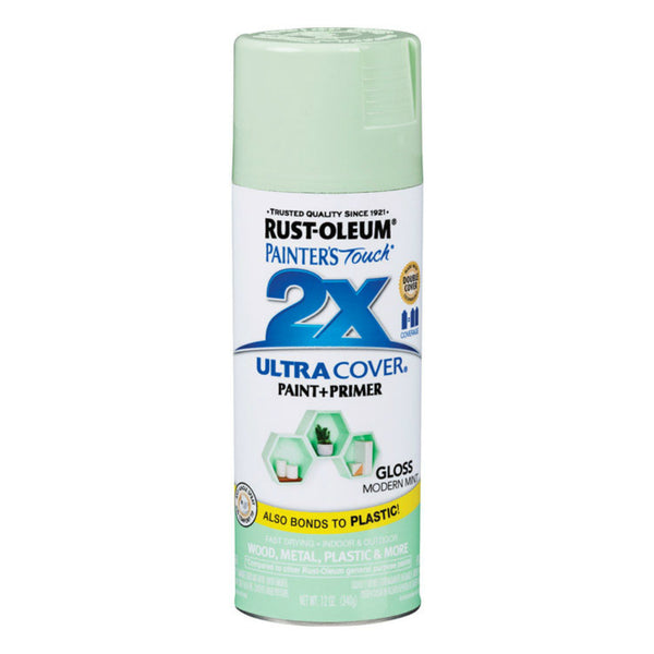 Rust-Oluem 329200 Painters Touch 2X Gloss Spray Paint, 12 Oz