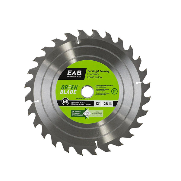 Exchange-A-Blade 1110202 Circular Saw Blade, 12 inch