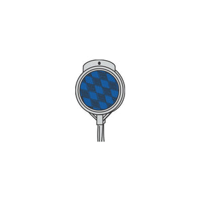 Hillman 840068 Driveway Marker, 36 Inch, Blue