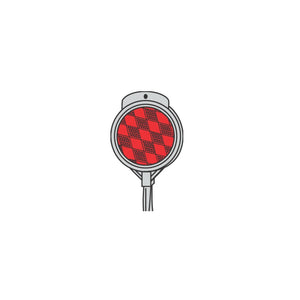 Hillman 840070 Driveway Marker, 36 Inch, Red