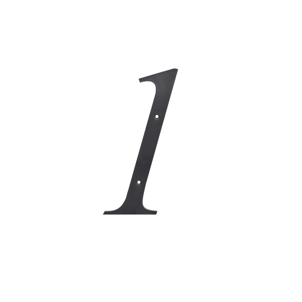 Hillman Fasteners 847375 Nail-On Plastic House Number, 6 Inch
