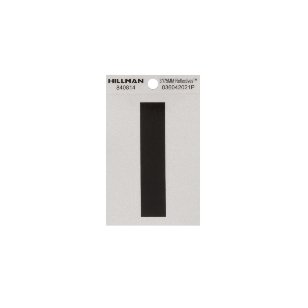 Hillman 840814 Reflective Adhesive House Letter I, 3 Inch