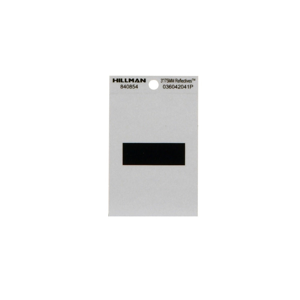 Hillman 840854 Reflective Adhesive Vinyl Hyphen, 3 Inch