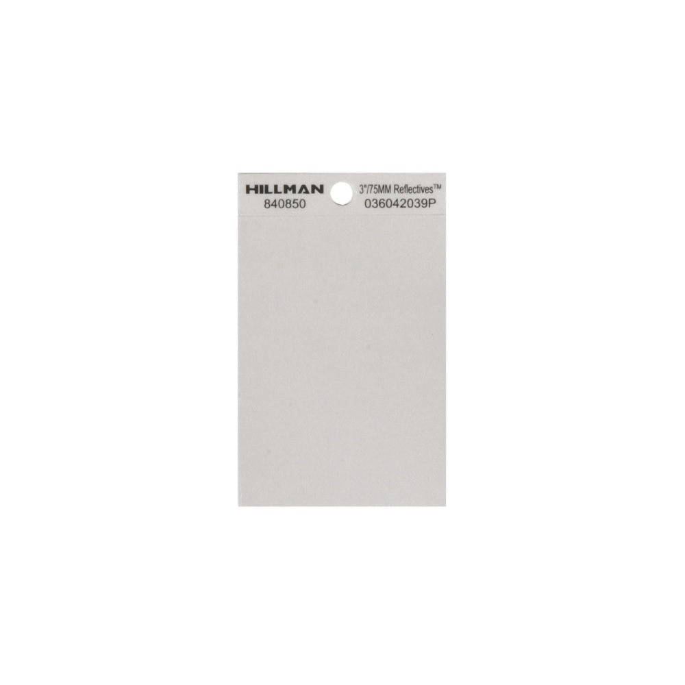 Hillman 840850 Adhesive Space, 3 Inch, Black/Silver