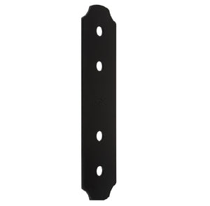 National Hardware N800-016 Flat Strap, Steel, Black