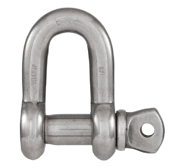 National Hardware N100-357 D-Shackle, Stainless Steel
