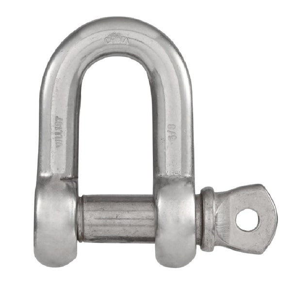 National Hardware N100-358 D-Shackle, Stainless Steel