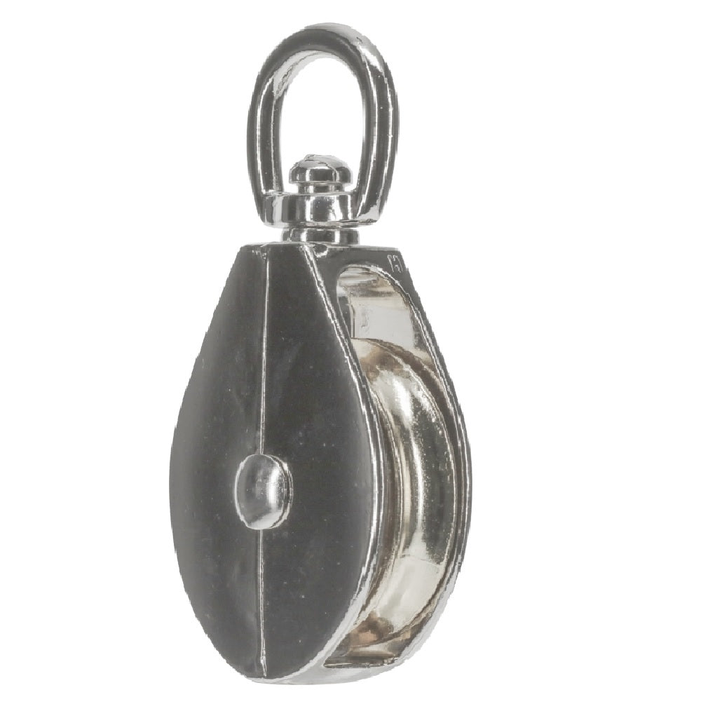 National Hardware N100-296 Swivel Eye Pulley, Nickel