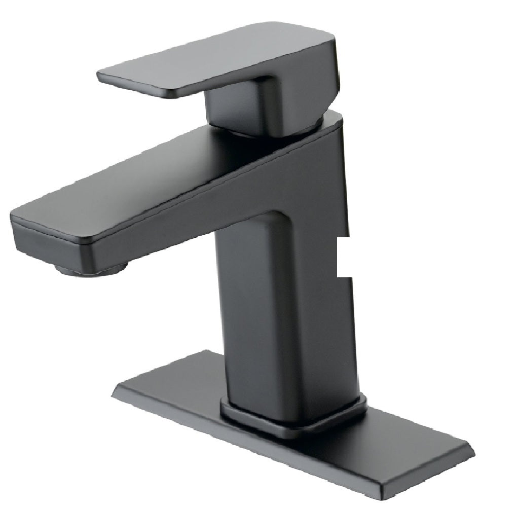 Boston Harbor FS6A0215BL Lavatory Faucet, Matte Black