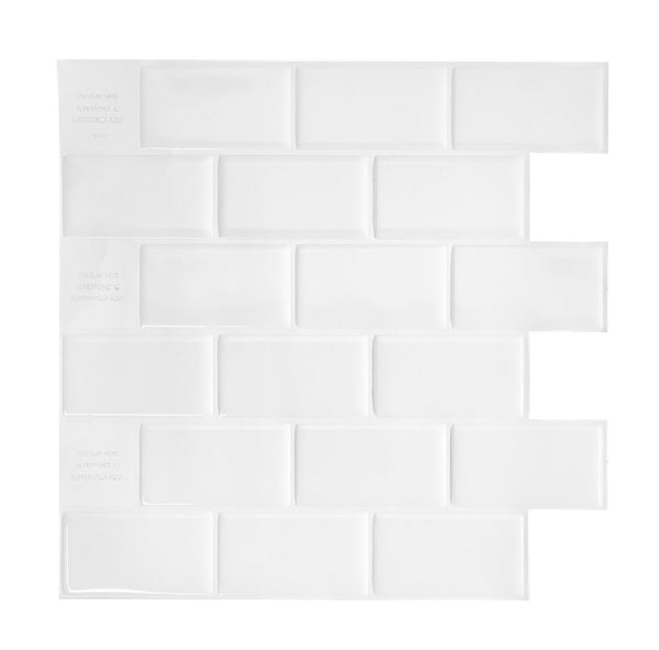 Smart Tiles SM1020-4 Mosaik Series Wall Tile, Vinyl