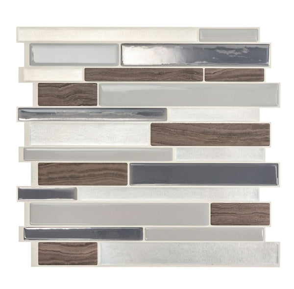 Smart Tiles SM1050-4 Mosaik Series Wall Tile, Resin