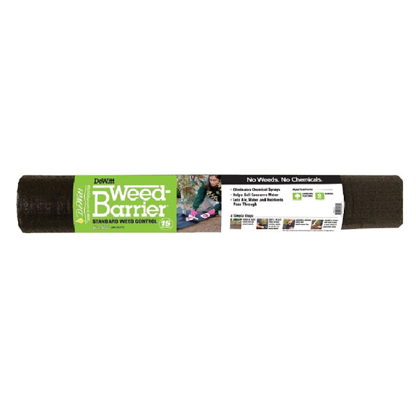 DeWitt DWB15650 Weed Barrier, Polypropylene, Black