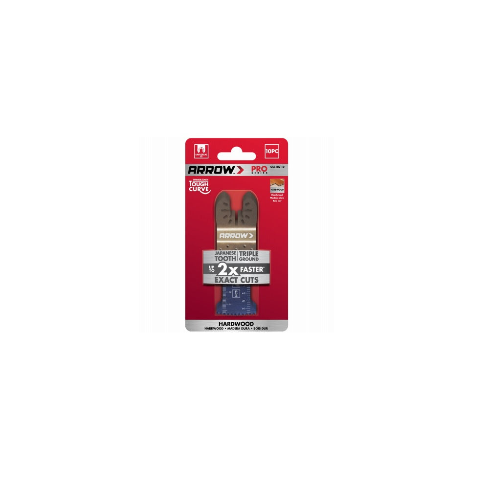 Arrow Fastener OSC102-10 Fast Cut Curve Wood Blade, 1-1/4 Inch