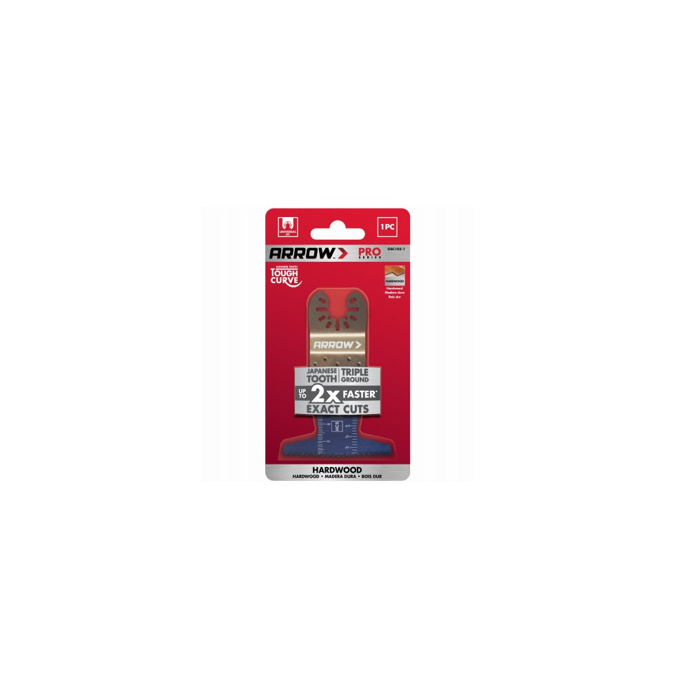 Arrow Fastener OSC105-1 Ground Tooth Hardwood Blade, 2-1/2 Inch