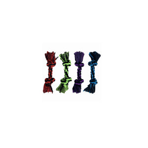 Multipet 44202 Minipet rope bone dog toy, 6 Inch