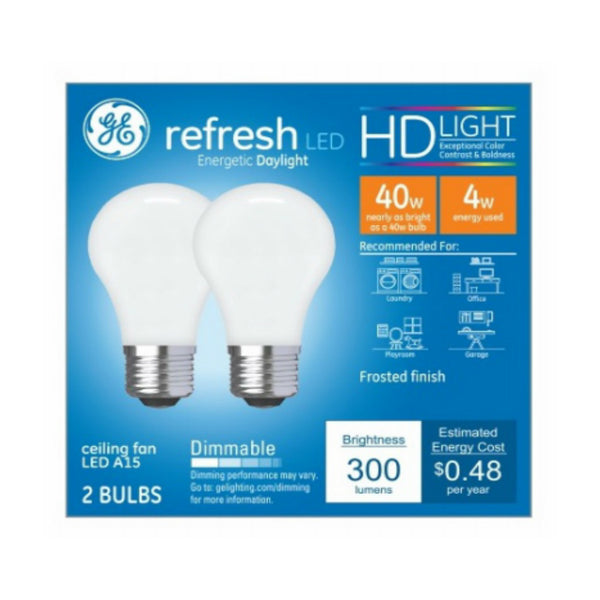 GE 37760 Refresh HD LED Bulb, 4 Watt