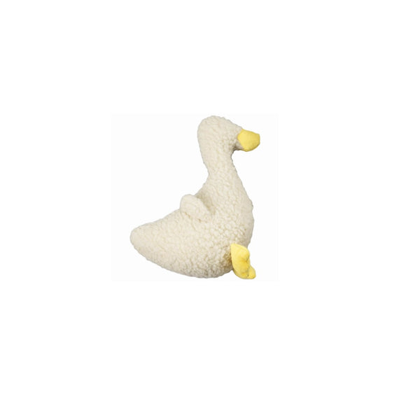 Ethical Products 5023 Fleece Duck Dog Toy, 13 Inch, Natural