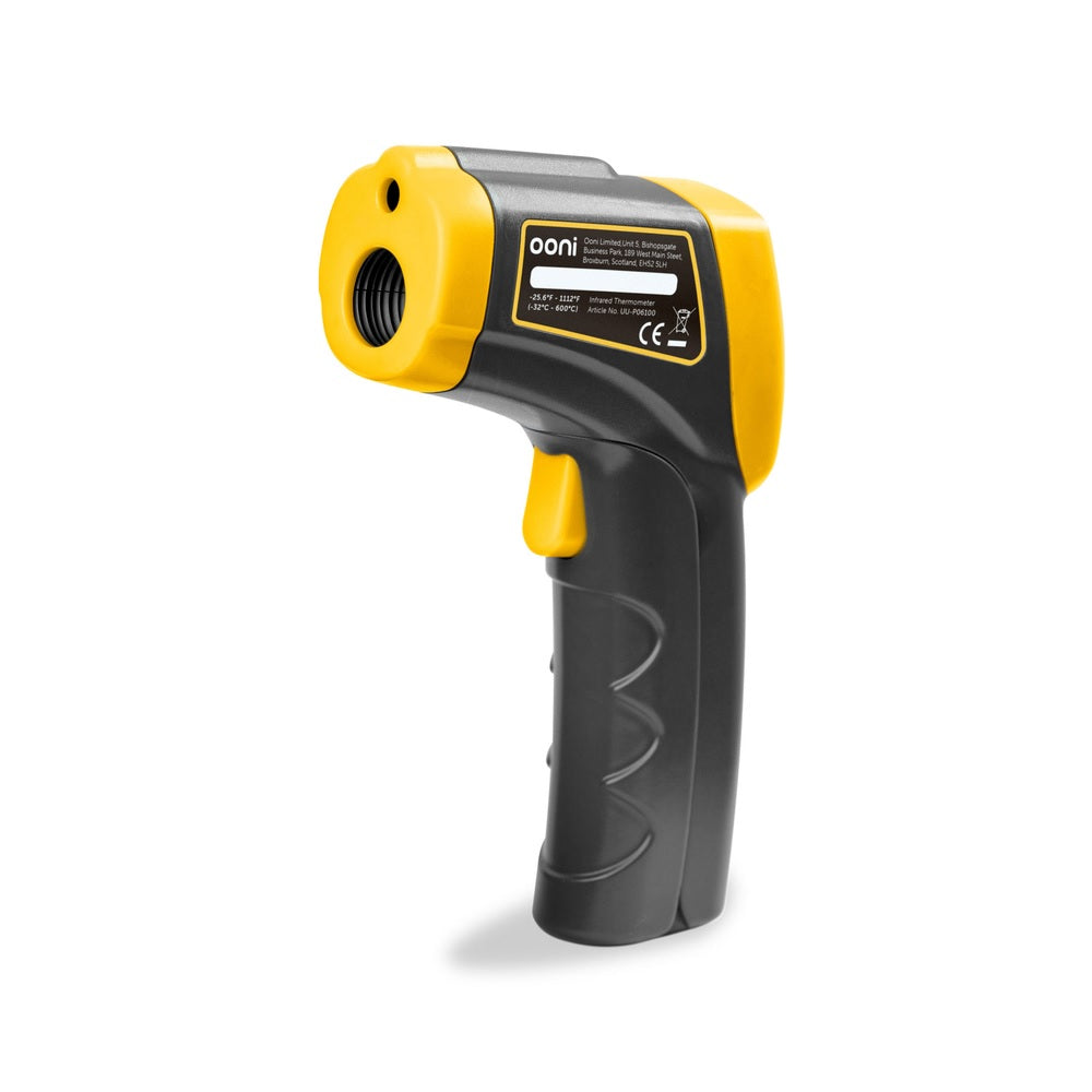 Ooni UU-P06100 Laser Infrared Thermometer, Black/Yellow