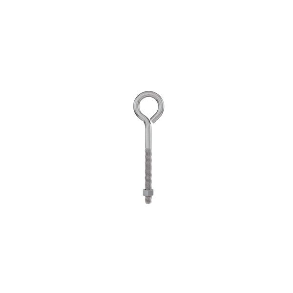 National Hardware N100-207 Eye Bolt with Hex Nut, Stainless Steel