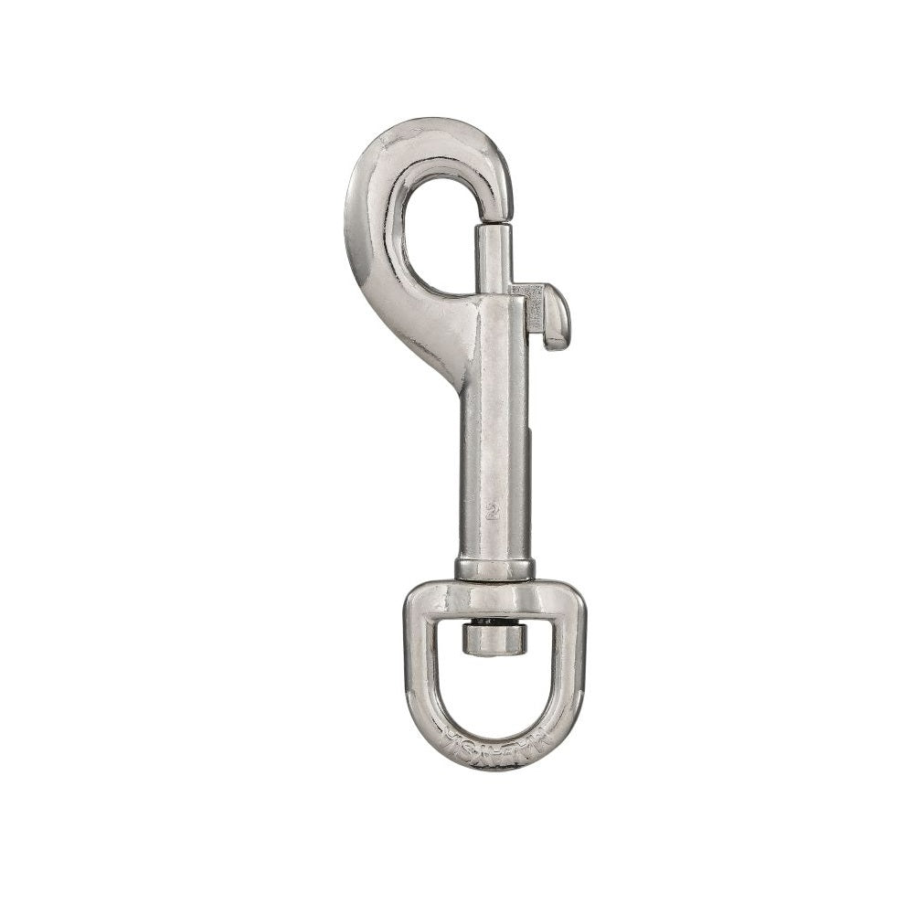 National Hardware N100-283 Bolt Snap with Swivel Eye, 1/2 Inch x 3 Inch, Nickel
