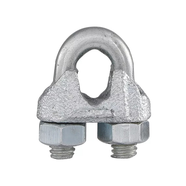National Hardware N100-261 Wire Cable Clamp, 1/4 Inch, Zinc Plated