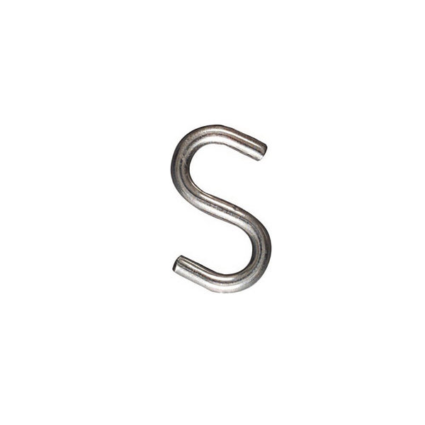 National Hardware N100-219 Open S Hooks, Stainless Steel, 100 Count