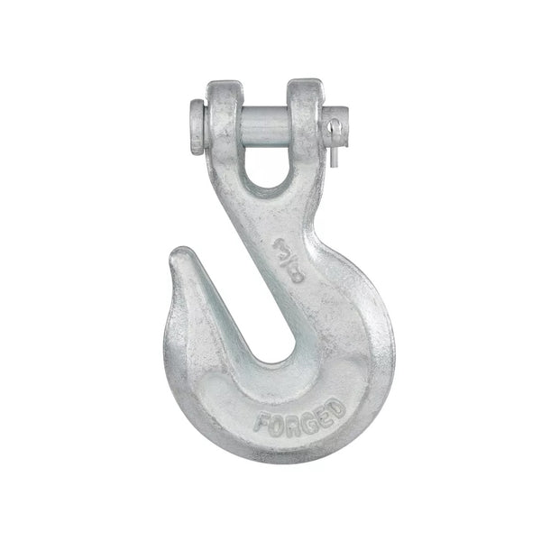 National Hardware N100-291 Clevis Grab Hook, 3/8 Inch, Zinc Plated