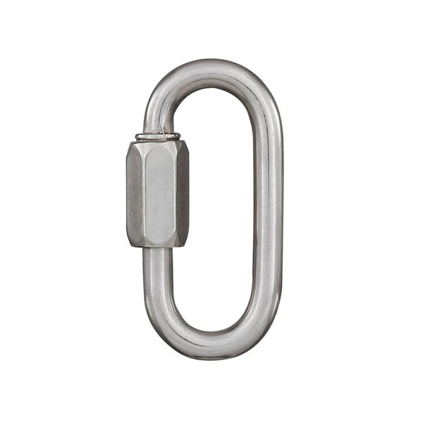 National Hardware N100-325 Quick Link, 1/4 Inch, Stainless Steel