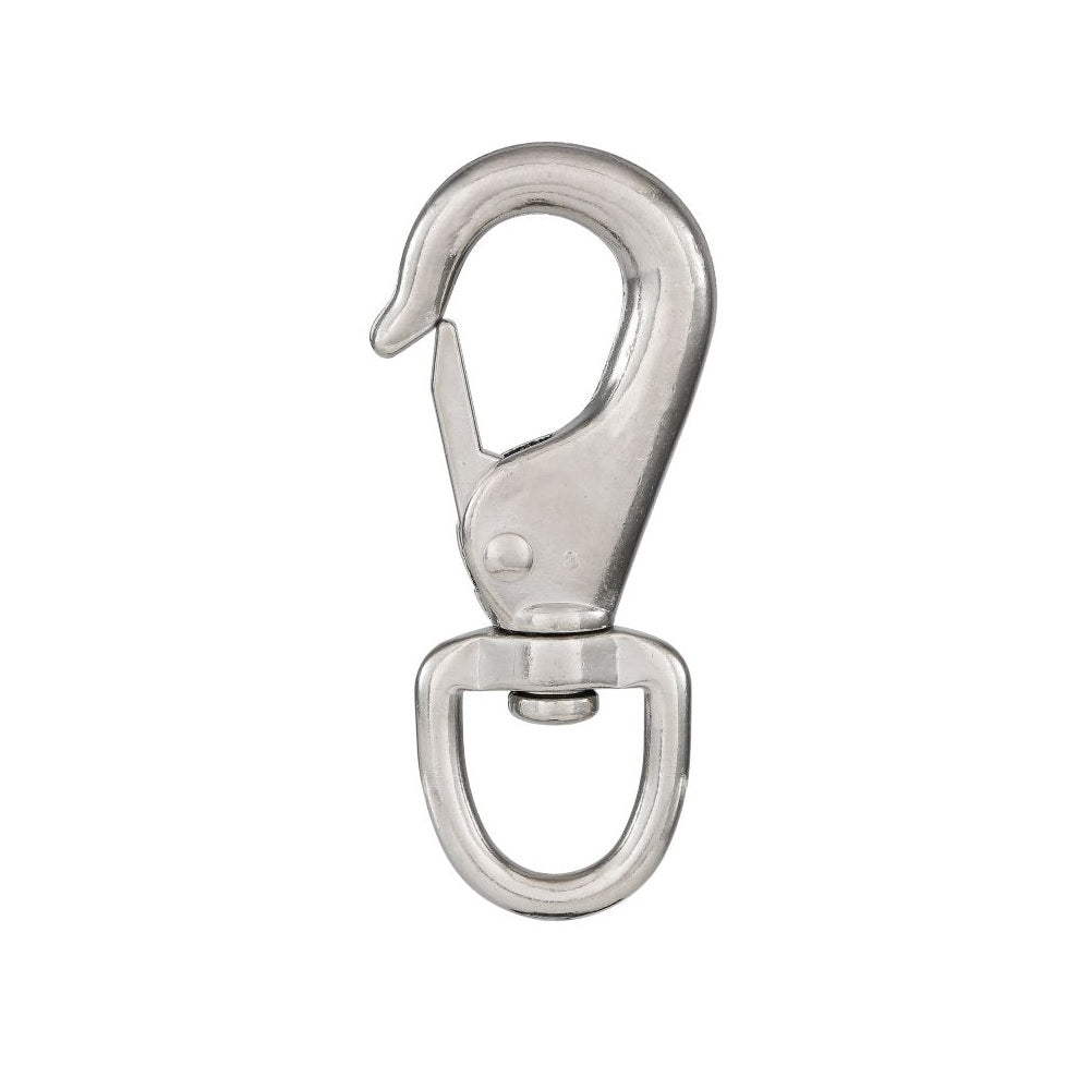 National Hardware N100-273 Bolt Snap with Swivel Eye, Nickel