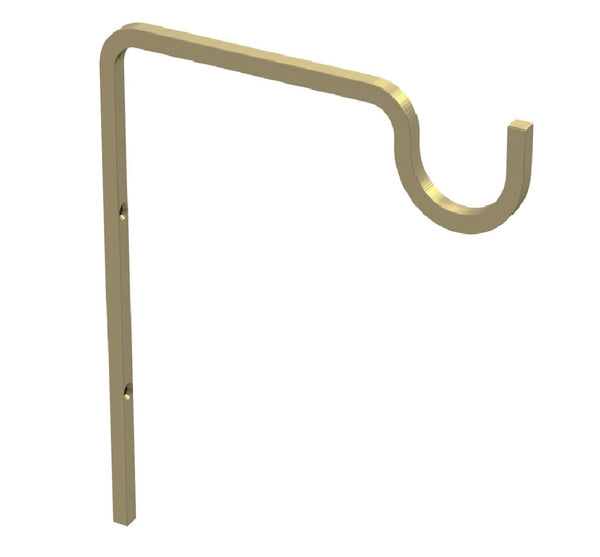 National Hardware N275-508 Extended Wall Hook, Brushed Gold