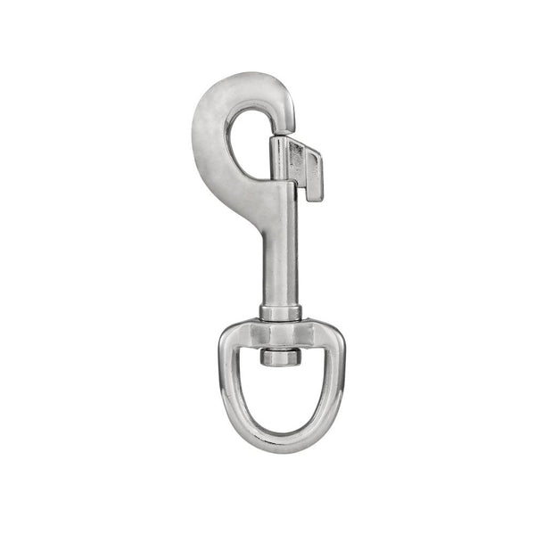 National Hardware N100-273 Bolt Snap with Swivel Eye, Nickel