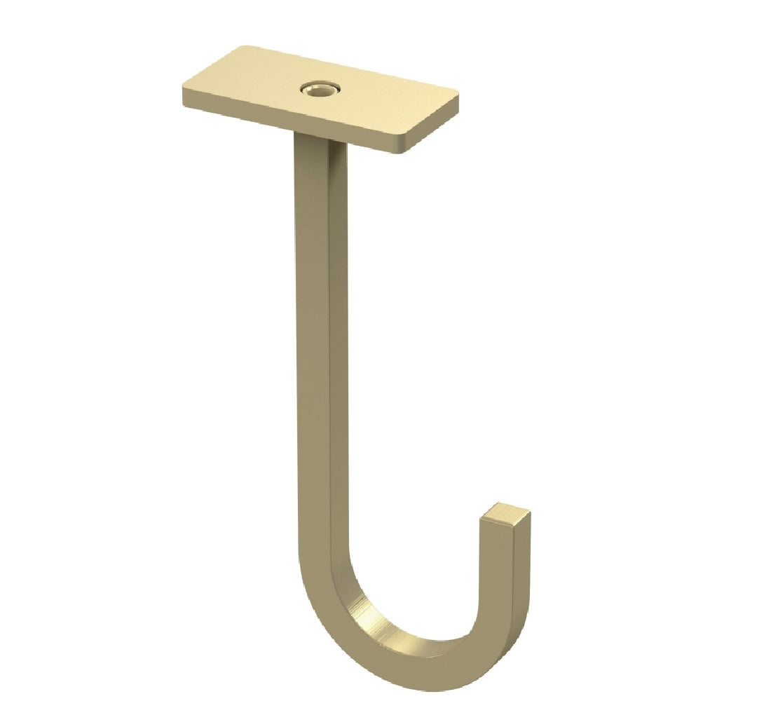 National Hardware N275-533 Extended Ceiling Hook, Brushed Gold