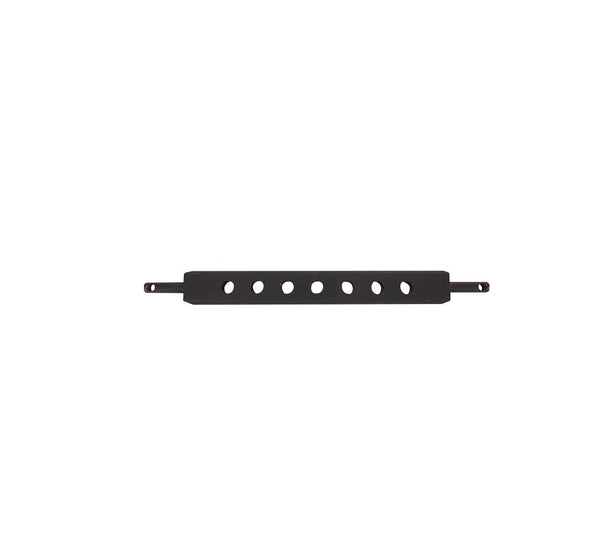 Koch 4030023 7- Hole Drawbar, Powder-Coated, Black