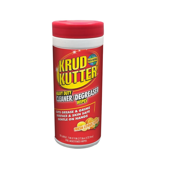 Krud Kutter 346527 Heavy-Duty Cleaner/Degreaser Wipes, Purple