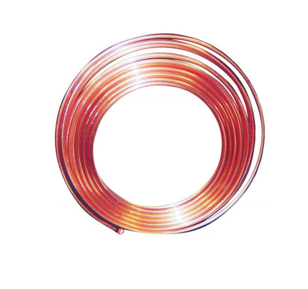 Mueller 1/2-L-C-30 Soft Type L Coil Tubing, Copper, OD 5/8" x ID 1/2" x 30' L